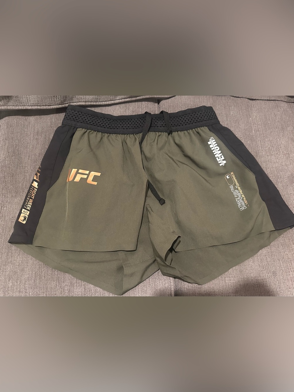 Venum UFC Performance Women’s Olive Green Athletic Training Shorts